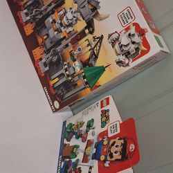 New LEGO Super Mario Dry Bowser Castle Battle Expansion Set And Mario Adventures