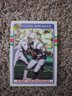 1988 Topps Eric Dickerson Rushing Leader
