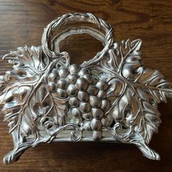 Vintage 1994 Godinger Silver Napkin Holder
