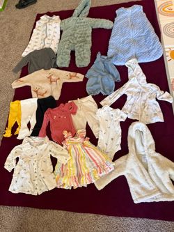Moving Sale – Baby Girl Clothes Bundle (6–12 M)