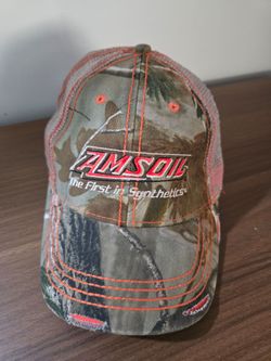 Amsoil Camo Mesh Trucker Hat