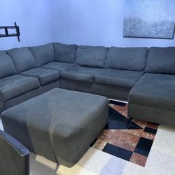 Couch With Ottoman