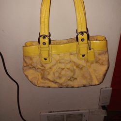 Yellow Coach Purse