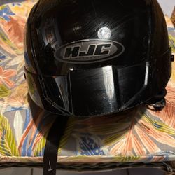 HJC BLACK GLOSSY HELMET EXTRA LARGE CRUISER-STYLE