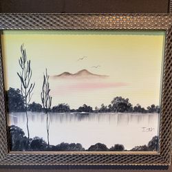 “A Serene Lake” By Ian W.