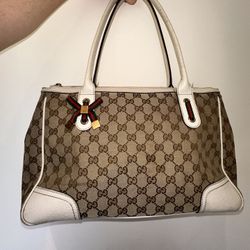 GUCCI Canvas Tote Style Bag 