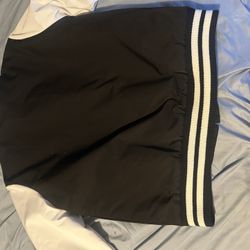 Varsity Black And White Jacket