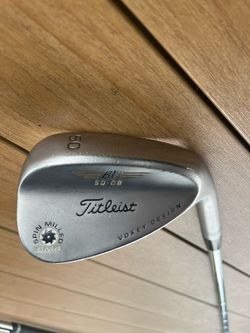 Titleist Sm4 Spin Milled/Vokey Wedge 50° Gap/Wedge Flex, Excellent Condition $45