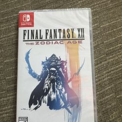 Final Fantasy XII The Zodiac Age - Nintendo Switch Nintendo Sw (Nintendo Switch) New Sealed 