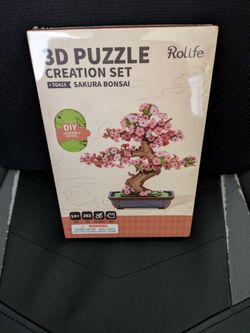 Rolife 3D puzzle - Sakura Bonsai