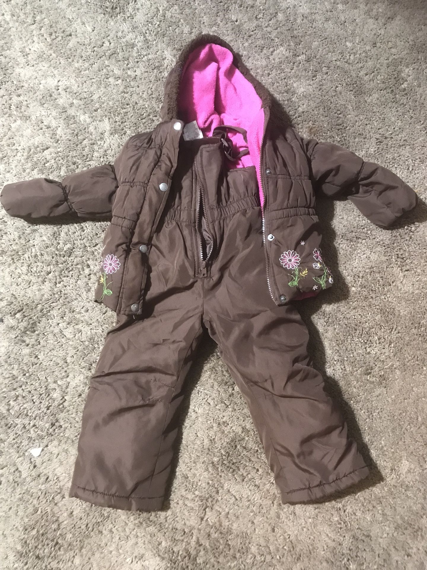 4T Girl Snow Outfit