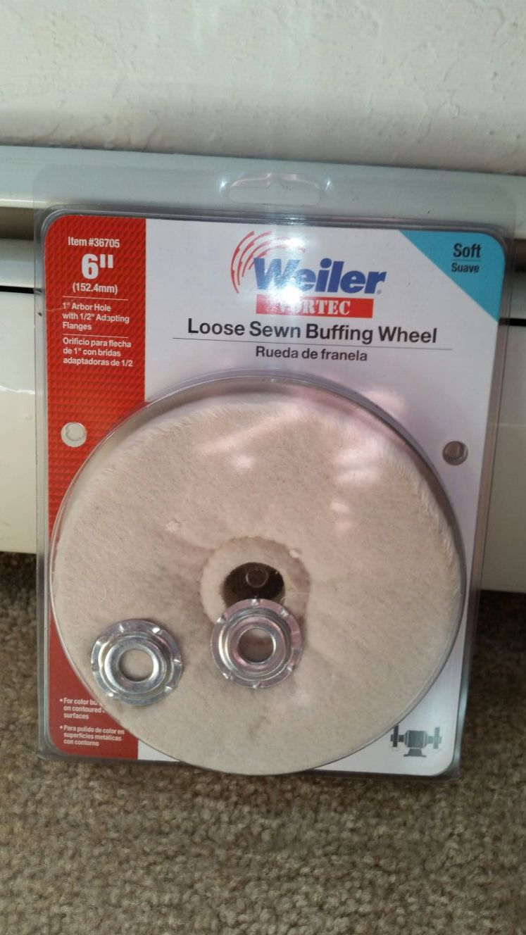 Spiral Sewn Buffing Wheel