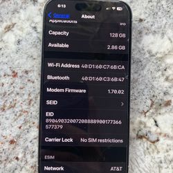 iPhone 15 Plus 128g