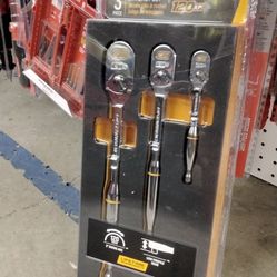 Gearwrench Ratchet Set 3 Piece. 