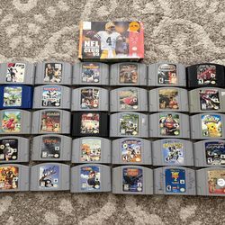 Nintendo 64 games 15 each
