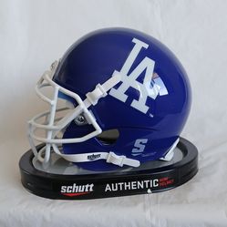 Los Angeles Dodgers Rare mini Football Helmet