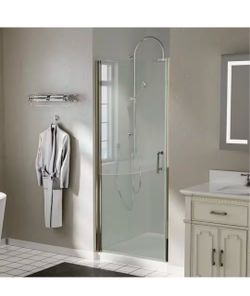Shower door, model FP34BN (1280) 34-35.5Wx72H