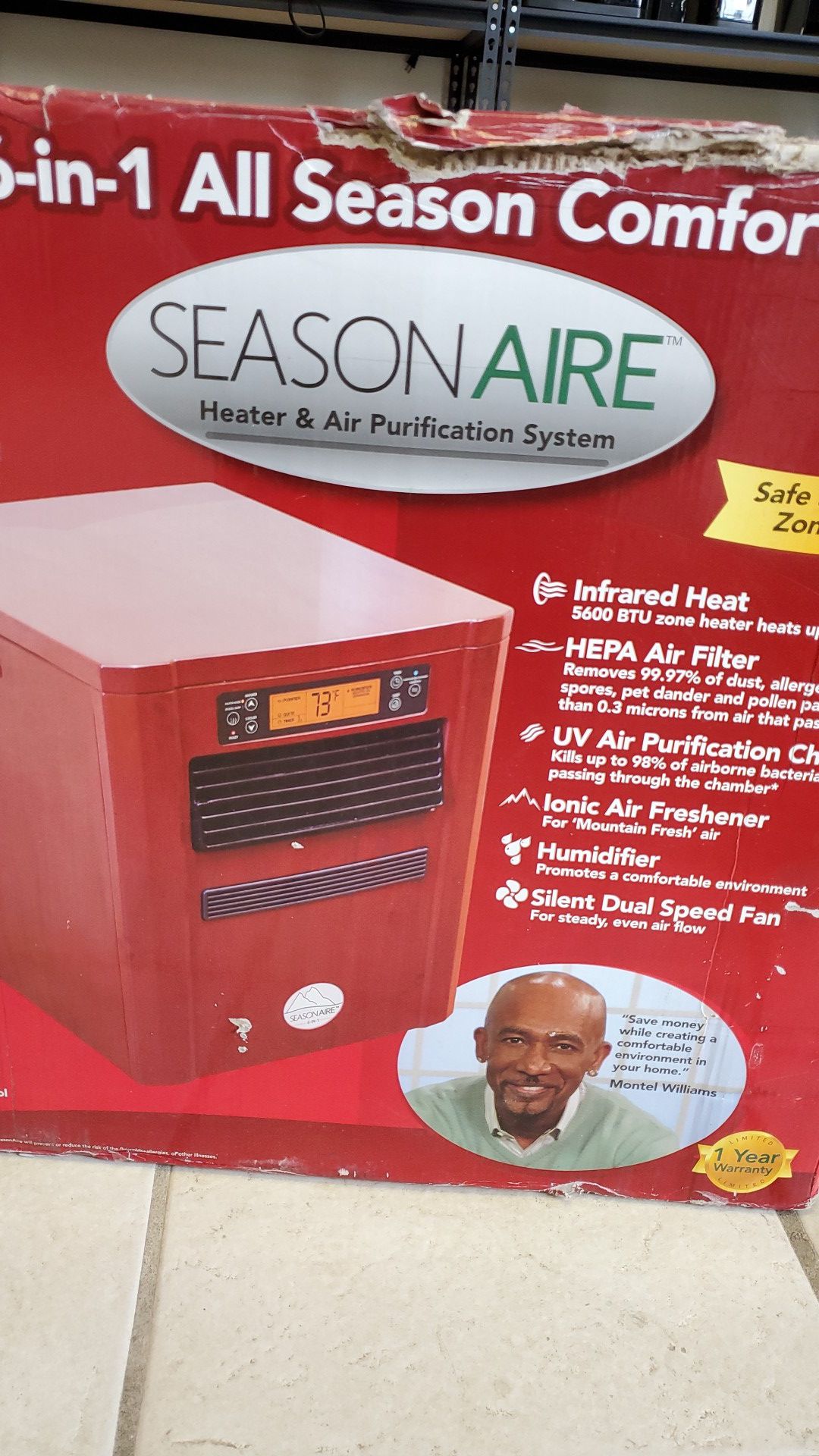 Pureheat 6-in-1 Heater, Air Purifier & Humidifier