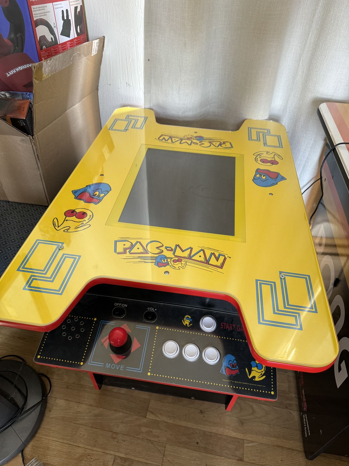 Arcade 1up, sit down Pacman 