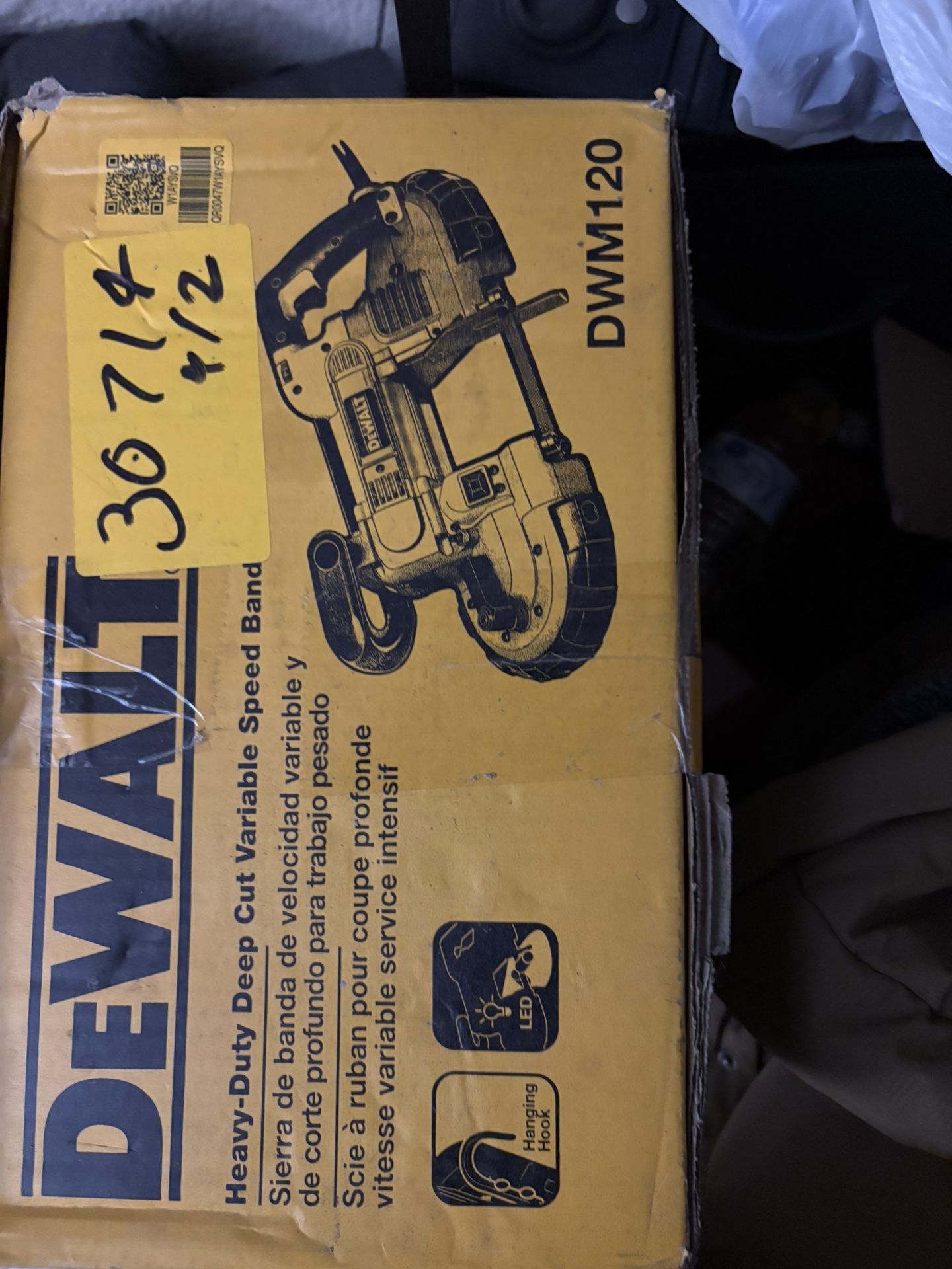 Dewalt Band Saw Heavy Duty Deep Cut