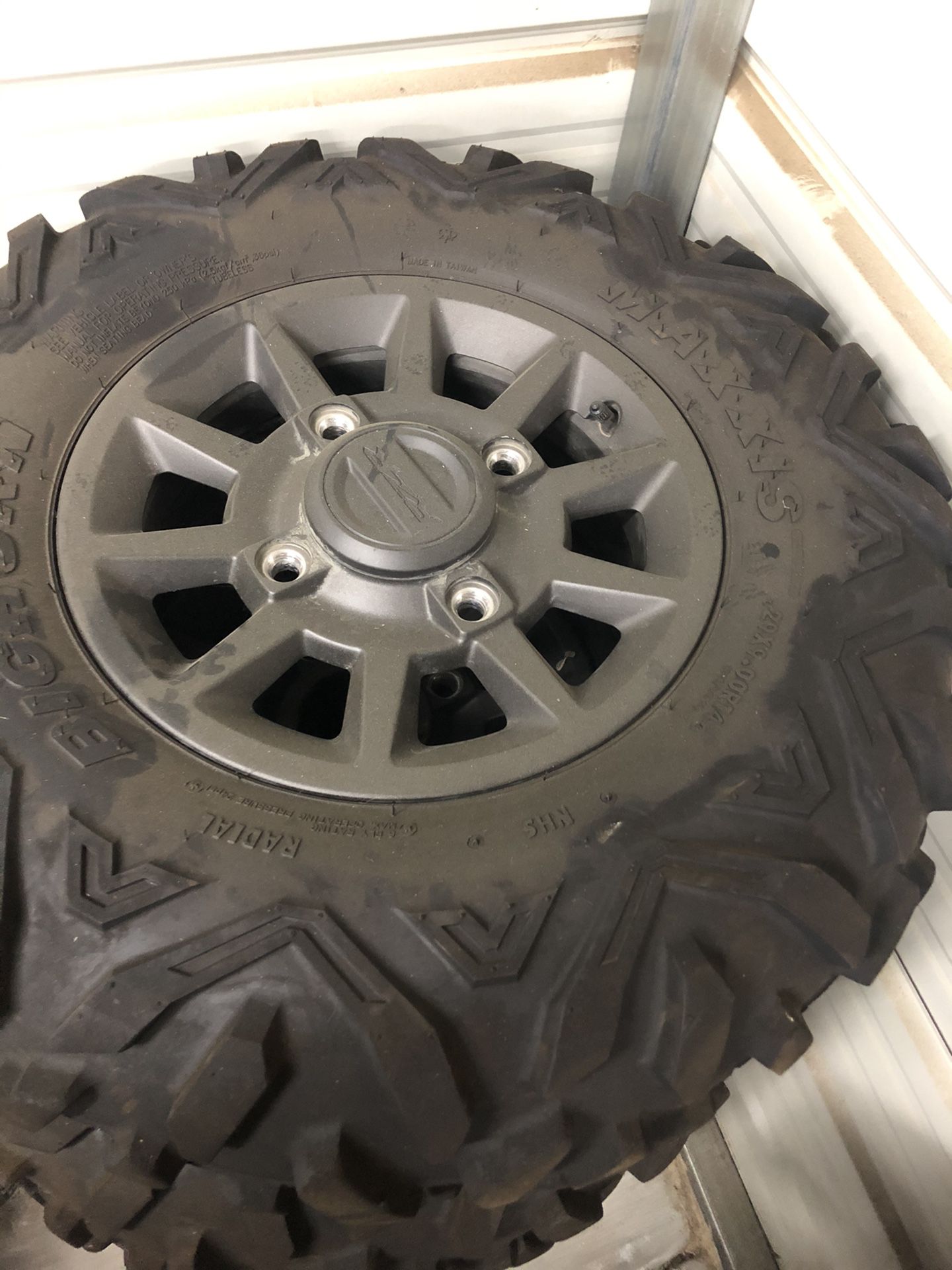 Stock 18 turbo rzr wheels and tires