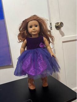 2014 American Girl with clothes / carry case