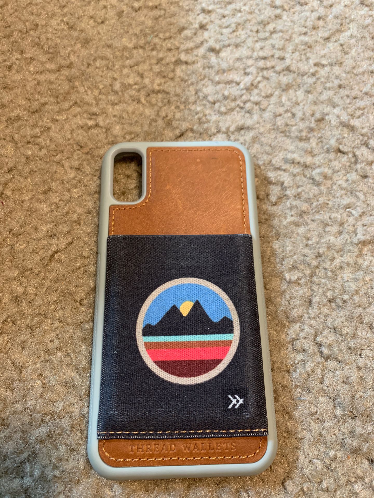 THREAD WALLET iPhone X case