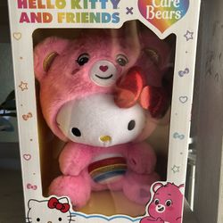 CareBears Hello Kitty Plush