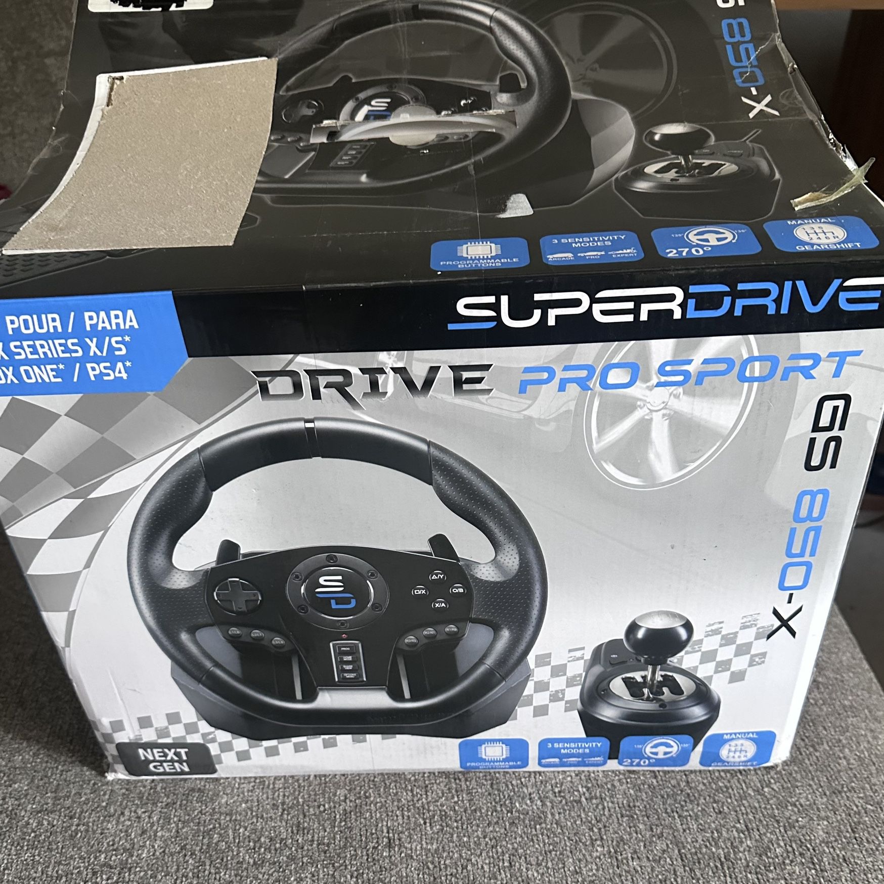 DRIVE PRO SPORT GS850-X - Superdrive Gaming