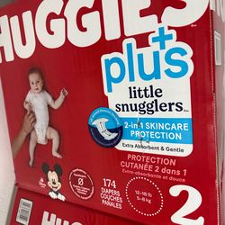 Huggies plus size 2