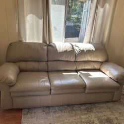 Leather Sofa Bed Couch