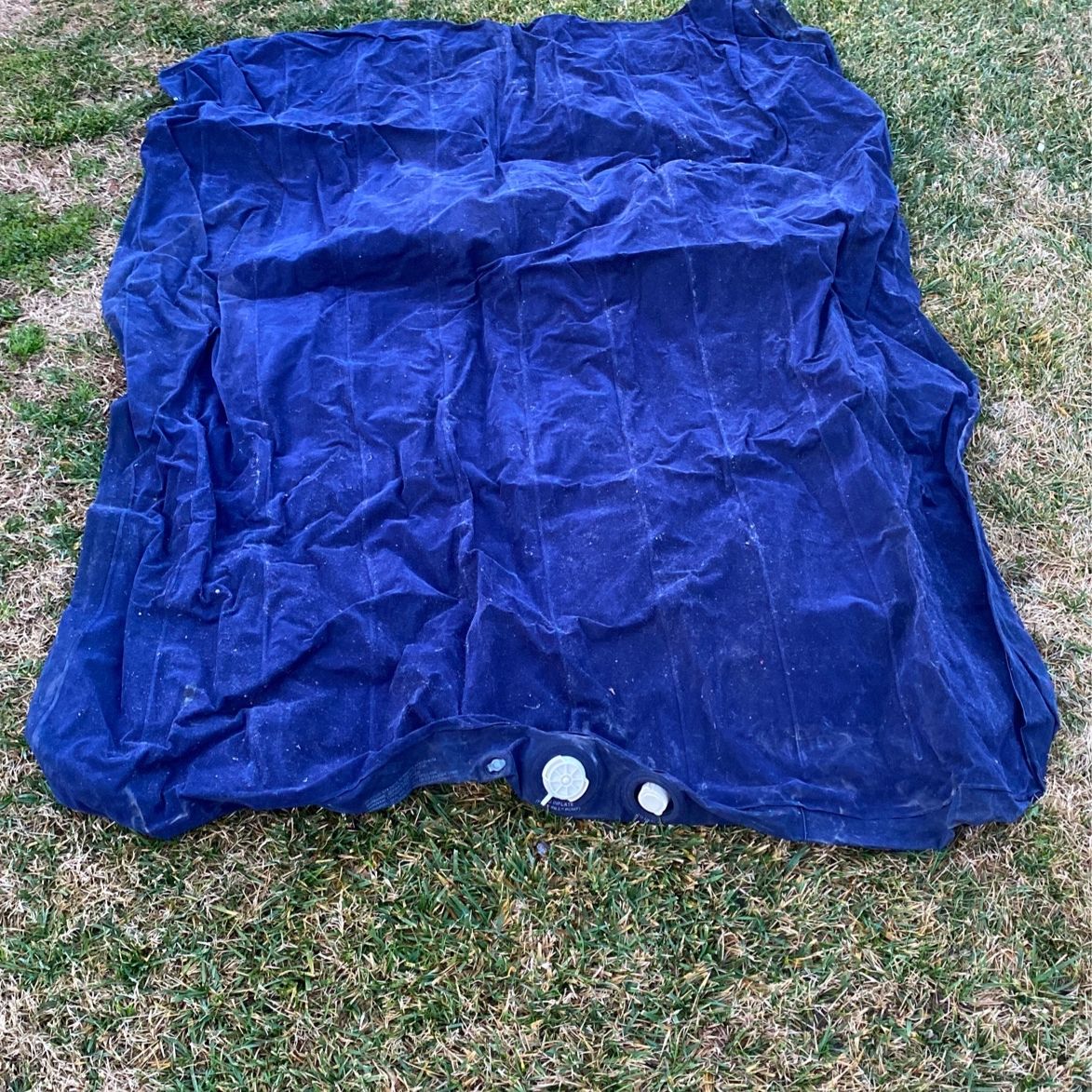 Full Size Blue Air Mattress