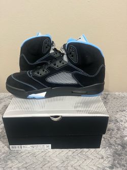 Jordan 5 Black University Blue  Size 14  $280