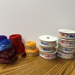 Cheer Grosgrain Ribbon  