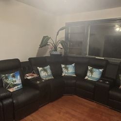 Leather Couches 
