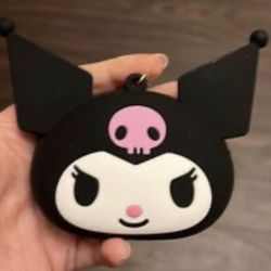 Sanrio Kuromi Coin Purse Made Of The Silicone