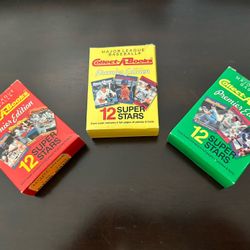 3 Collect-A-Books, MLB, Premier Edition 1990