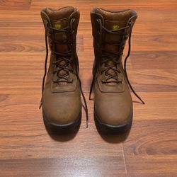 Work Boots Steel Toe 8 1/2W
