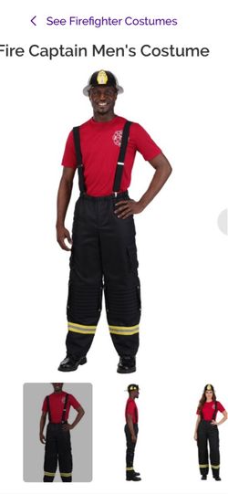 Fire Captain Men's Costume