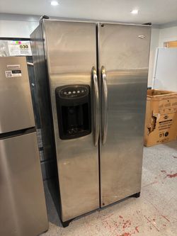 Maytag side by side fridge counter depth