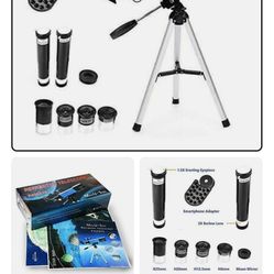 MaxUSee 70mm Refractor Telescope With Tripod & Finder Scope for Kids