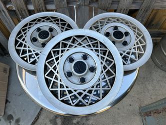 Vintage Volkswagen Hubcaps 