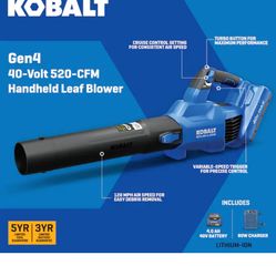 Kobalt Leaf Blower