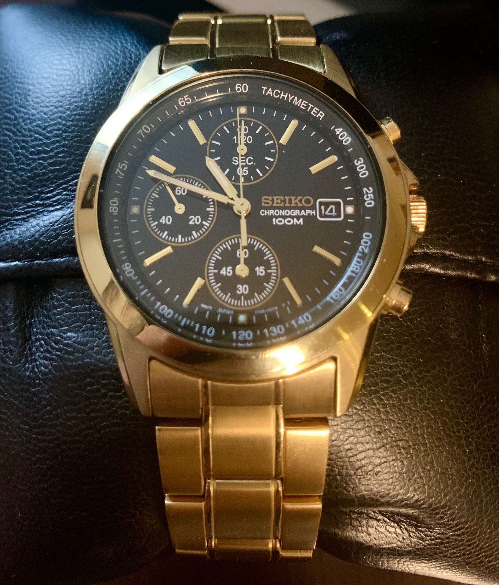 Seiko 7T92-OCWO Chronograph in excellent condition.