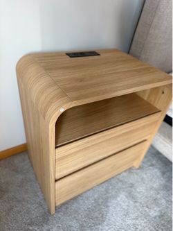 Night stand with charger