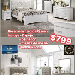 4 Pc Queen Bedroom Set 