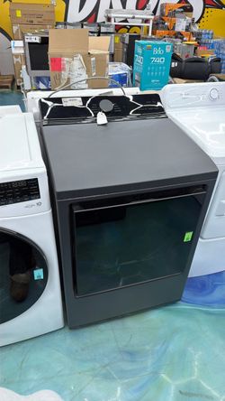LG Top Load Dryer Matte Black