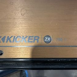 Alpine ZX 750.1 Mono Amp