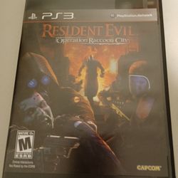 Resident Evil Operation Raccoon City PS3