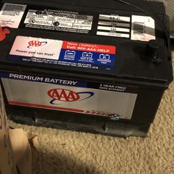 Battery Brand New From 5 Months Ago Triple a 3 Year Warrenty 
